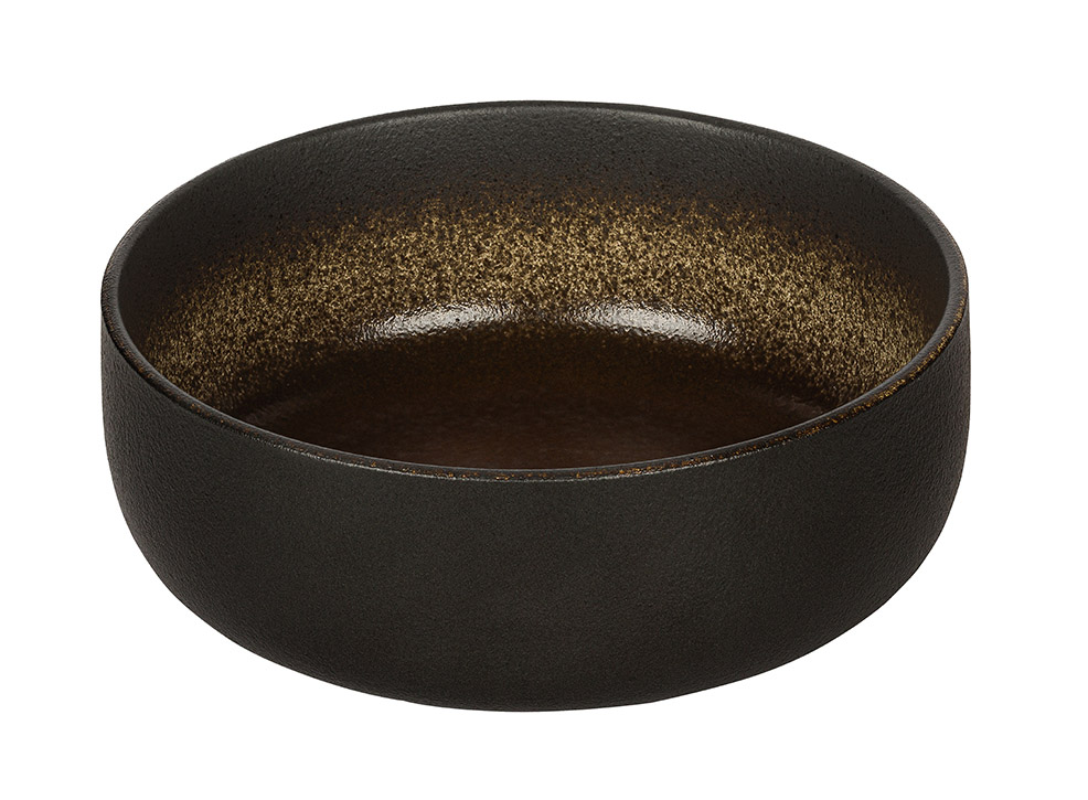 Terre d'Ombre Bol D16cm - Fond plat